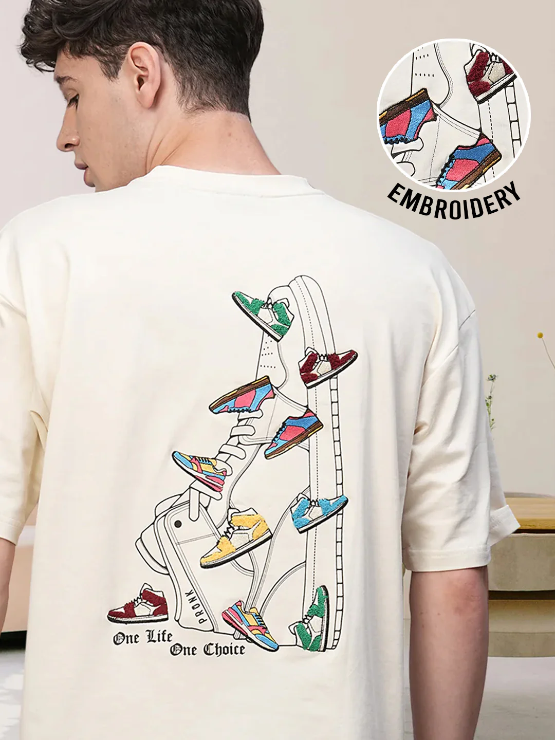 Embriodery Oversized Unisex