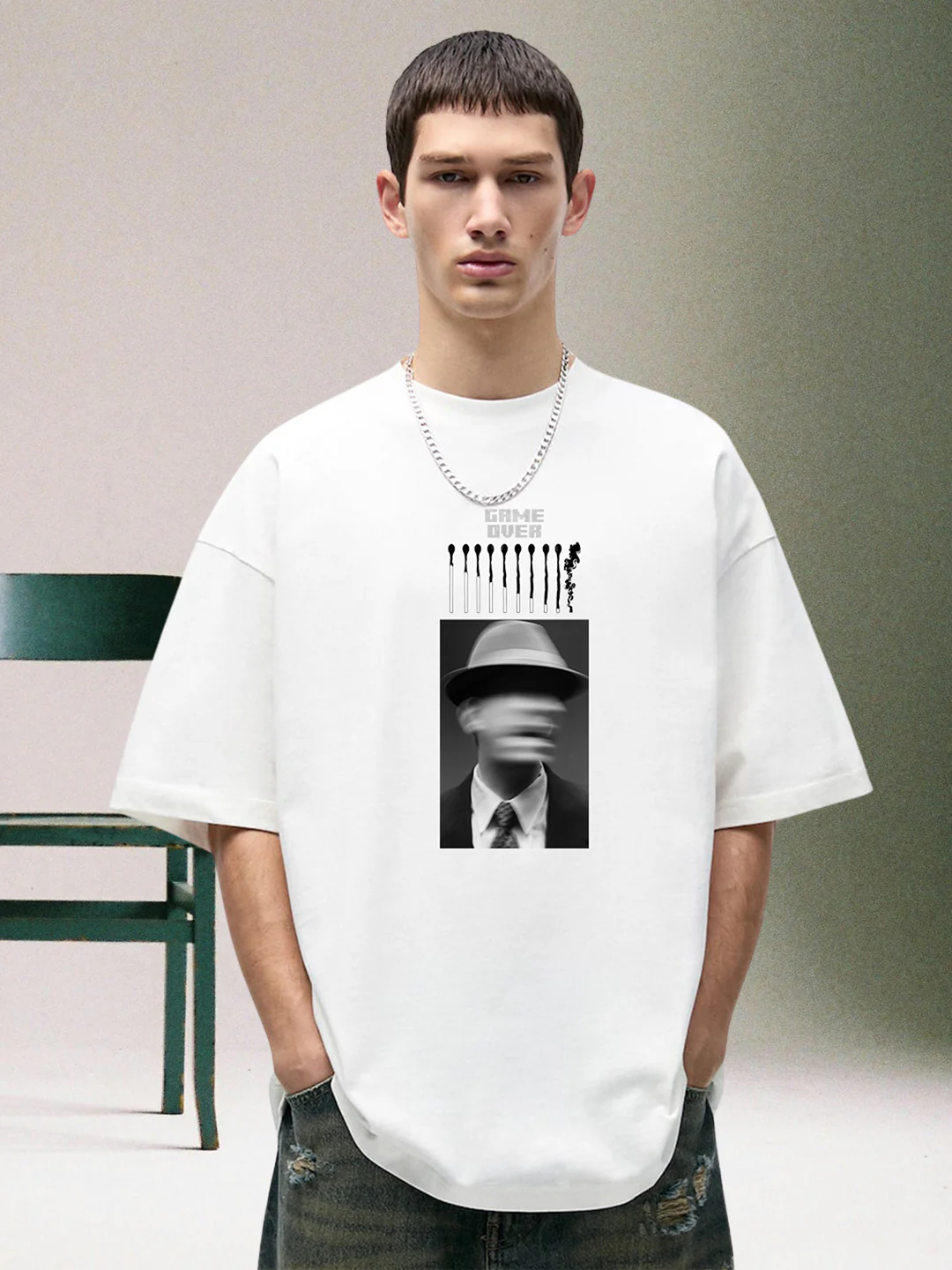 White Oversized Unisex