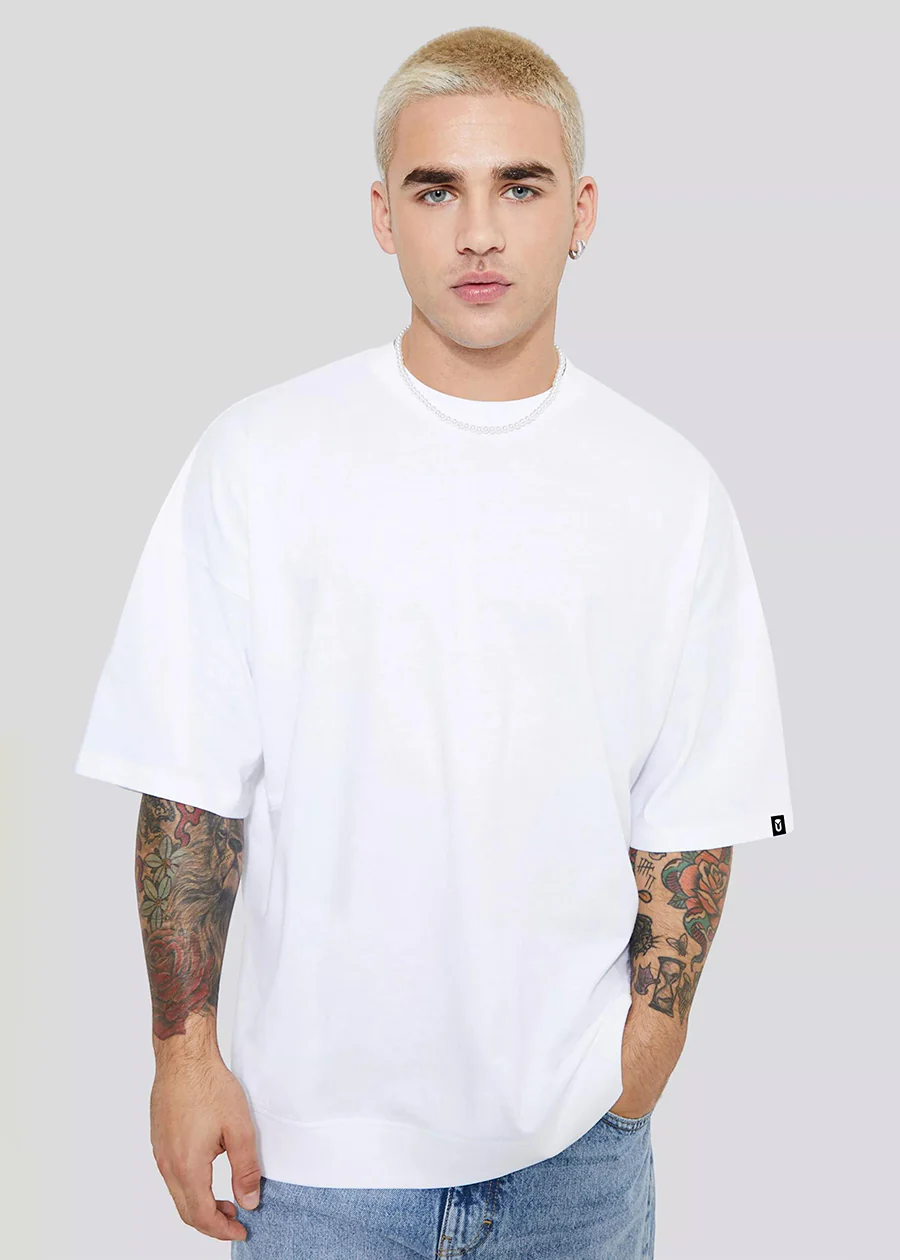 White Oversized Unisex