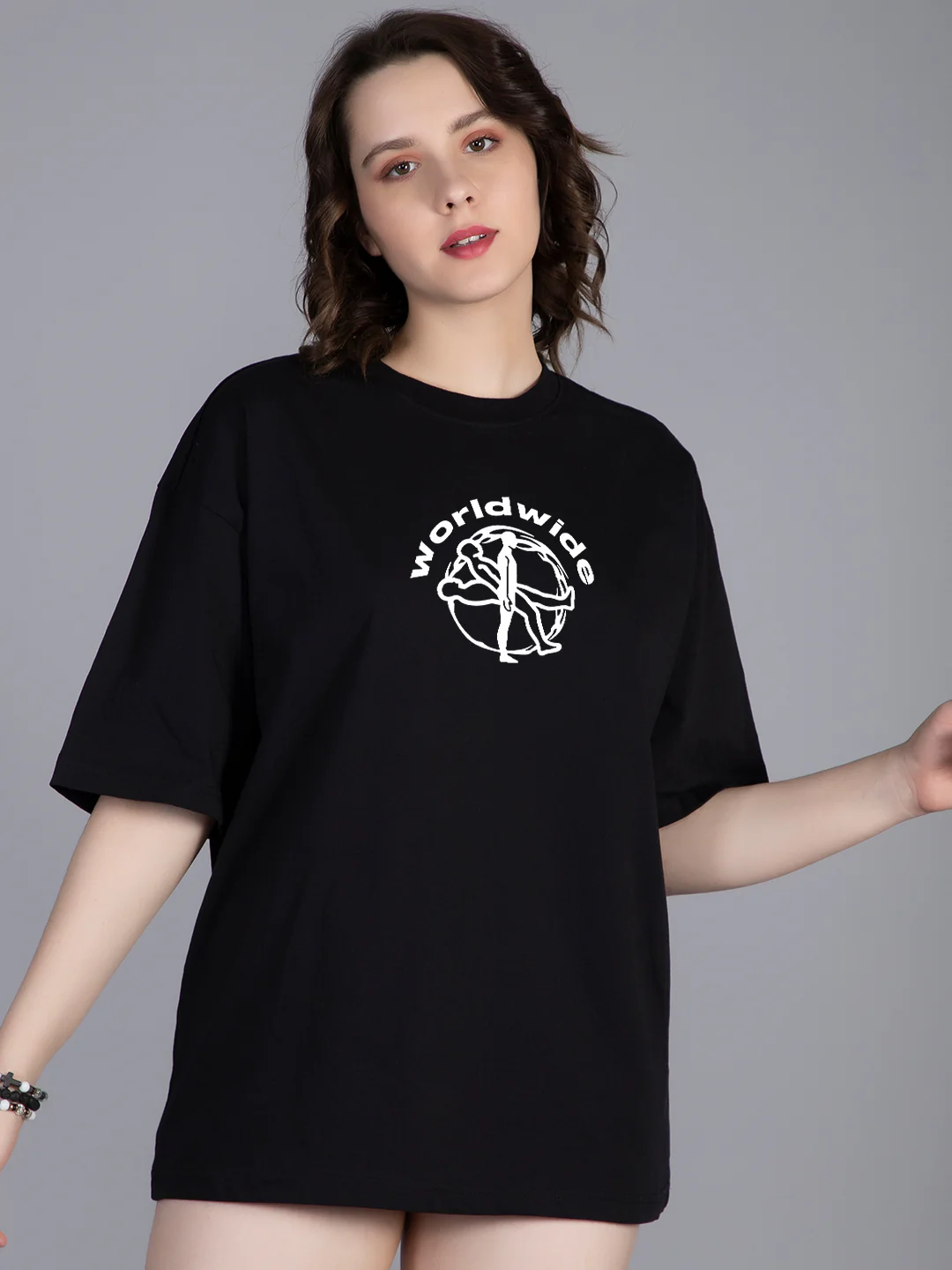 Black Unisex Oversized