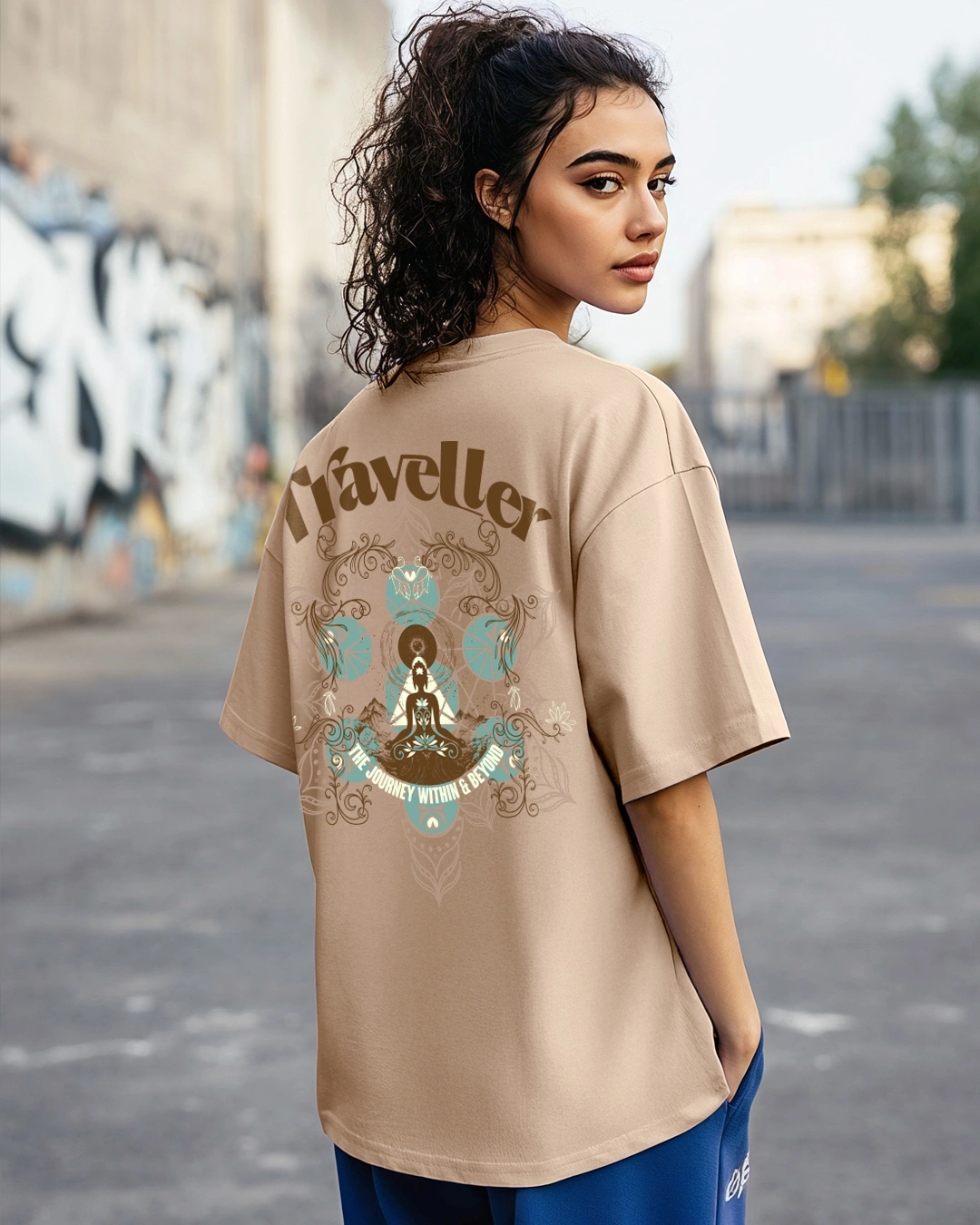 Biege Oversized Unisex