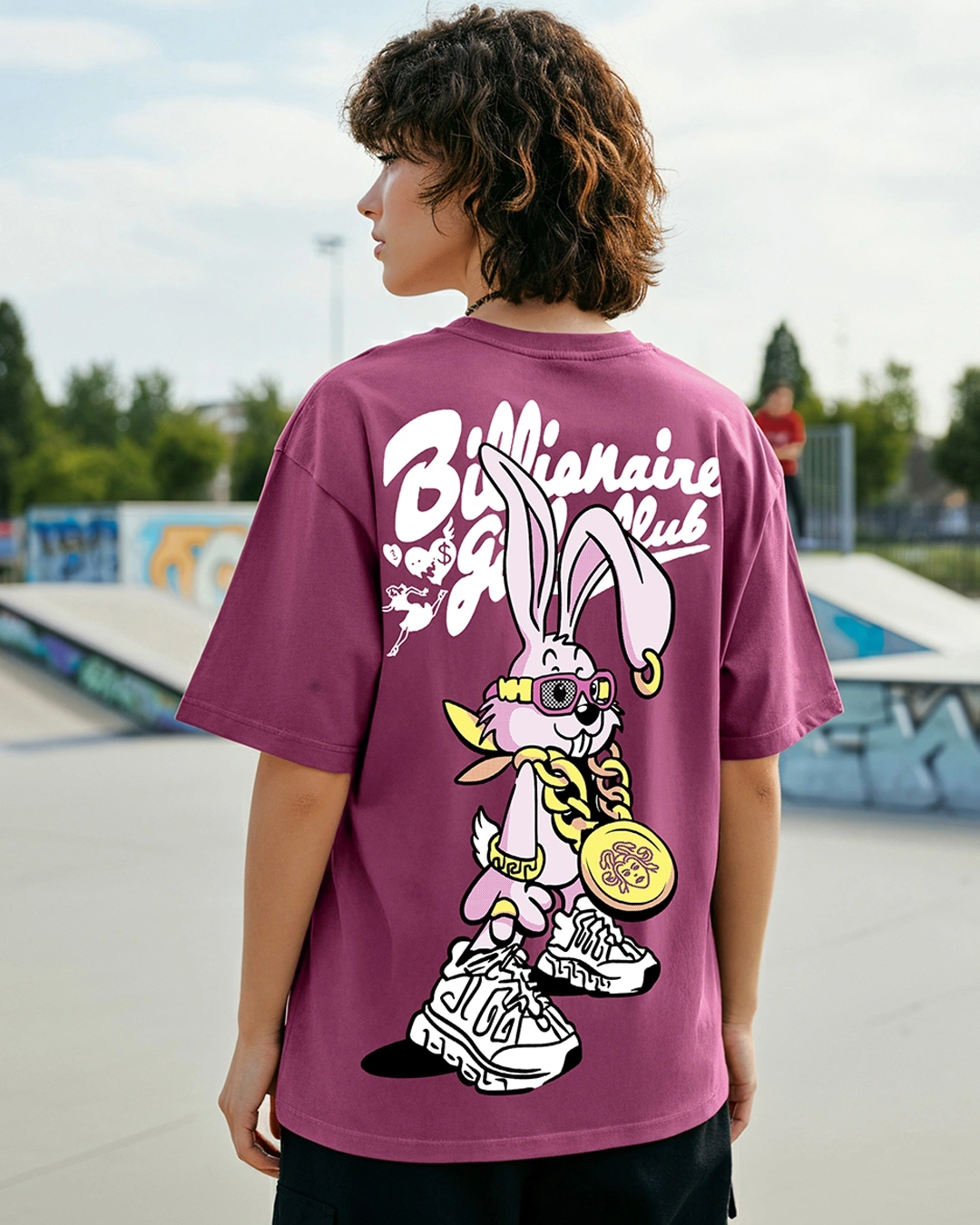 Purple Oversized Unisex